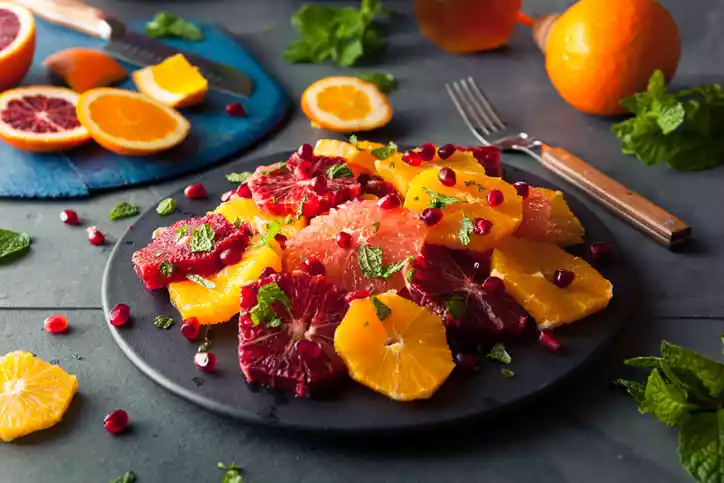 ensalada de naranjas