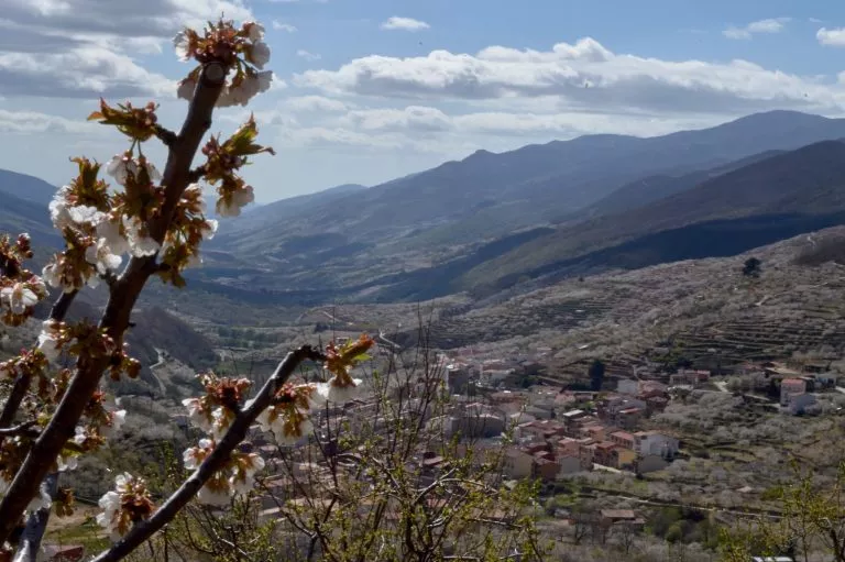 Vista del Valle del Jerte